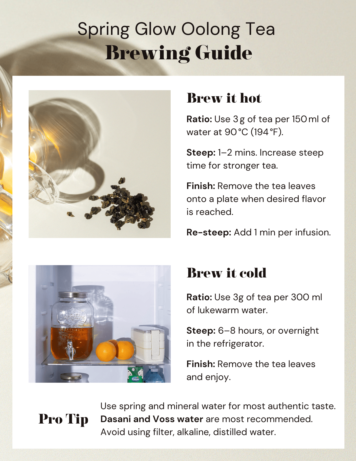 Spring Glow High Mountain Oolong Tea