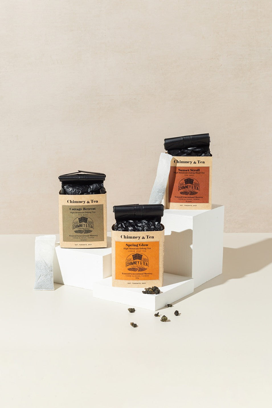 Handybrew Smart Loose Leaf Tea Steeper + 1 Alishan Oolong Tea