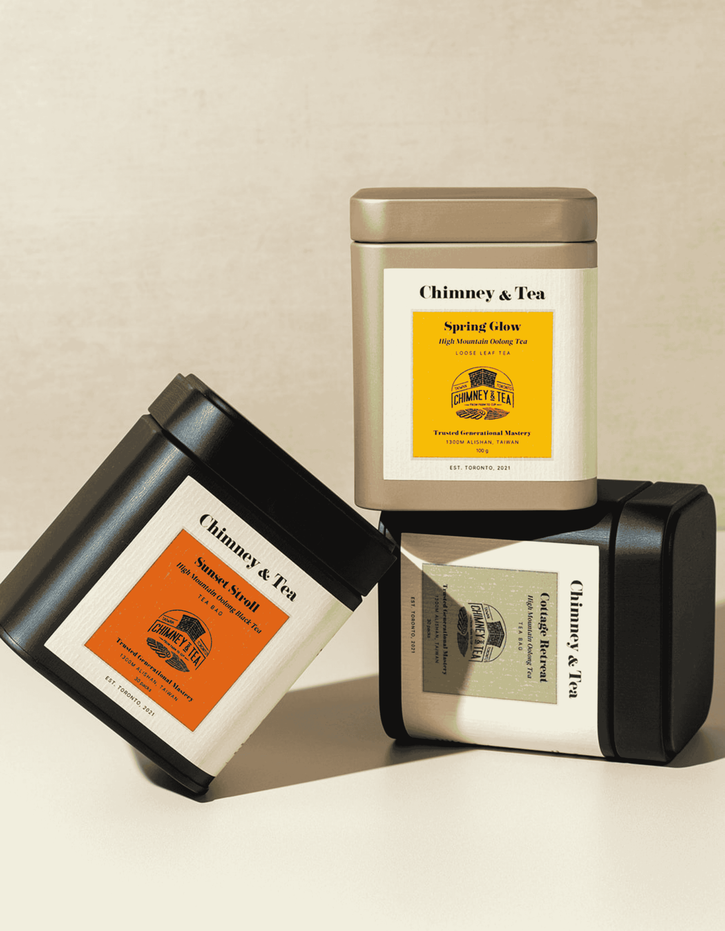 Handybrew Smart Loose Leaf Tea Steeper + 2 Alishan Oolong Tea